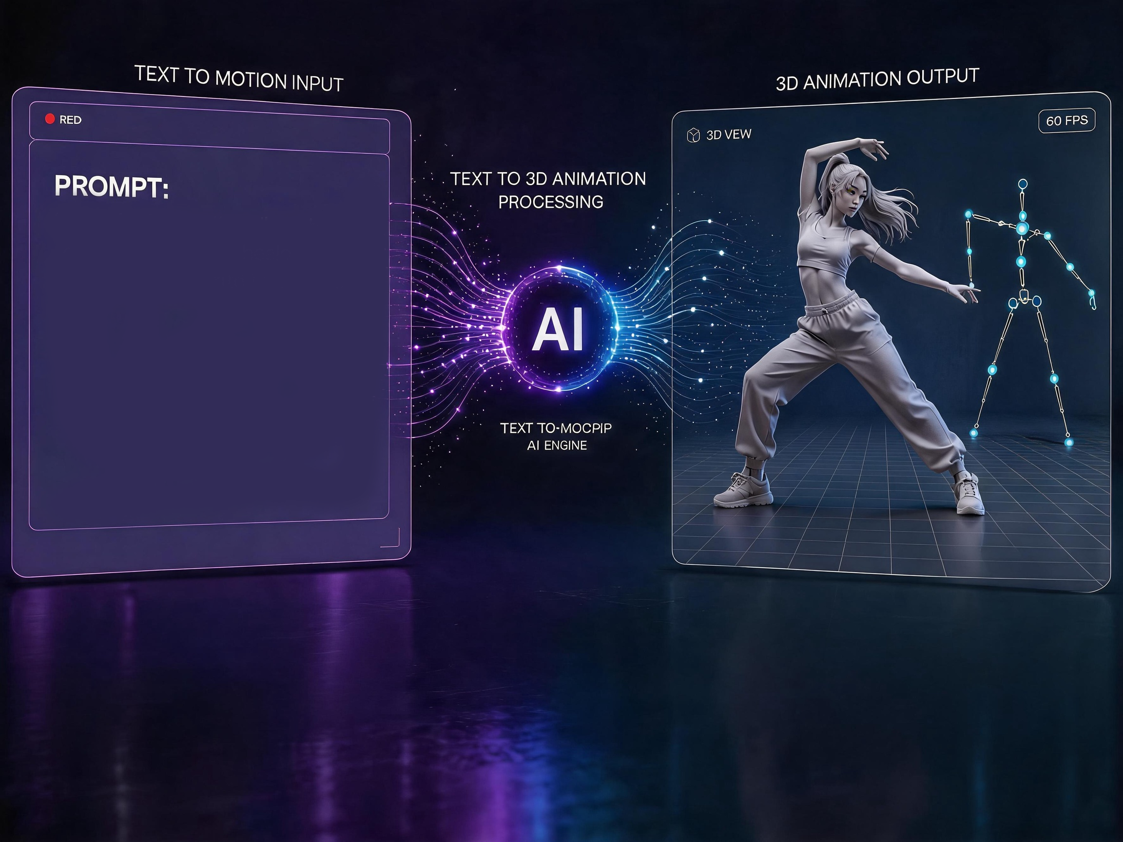 AI text-to-animation workspace