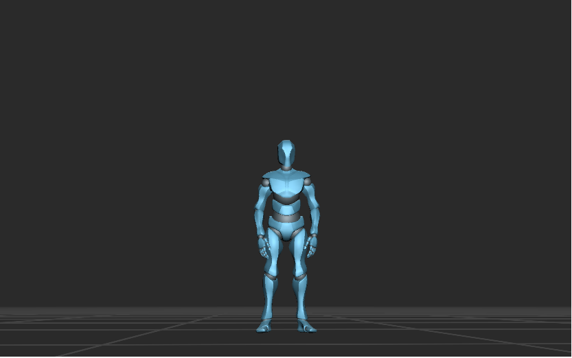 Generated 3D motion preview